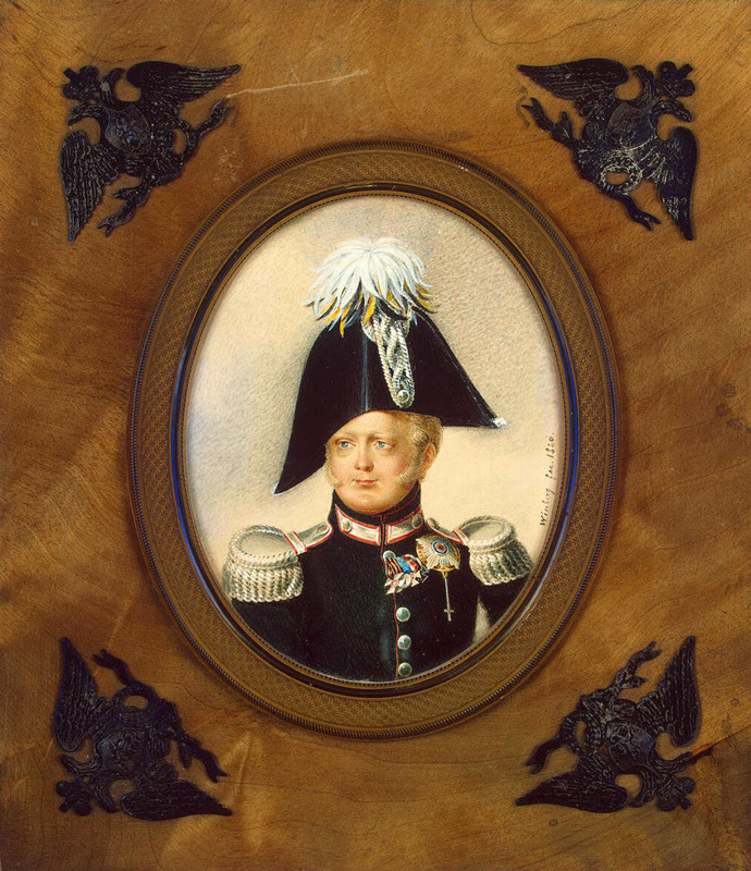 Иван Винберг. Портрет великого князя Константина Павловича. 1820 г.