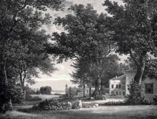 Франсуа Диде. Шатле де ля Буассьер. Из книги Alville. La vie en Suisse de S.A.I. la Grande-duchesse Anna Feodorovna.1942