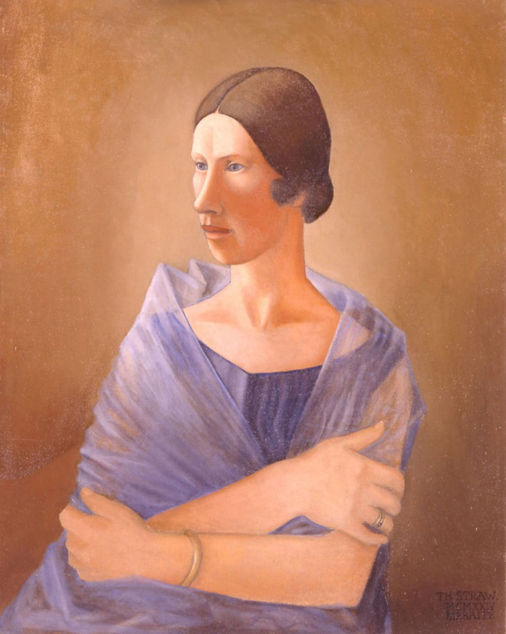 Портрет Екатерины Стравинской. 1924 г. (Фонд Федора Стравинского)