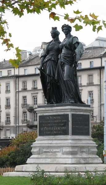 Памятник в честь присоединения Женевы к Конфедерации